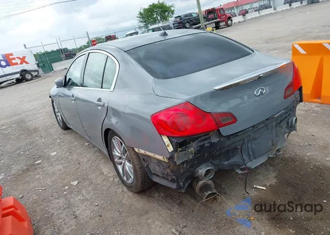 2012 Infiniti G25 Journey из США, поврежденный, VIN JN1DV6AP9CM700438